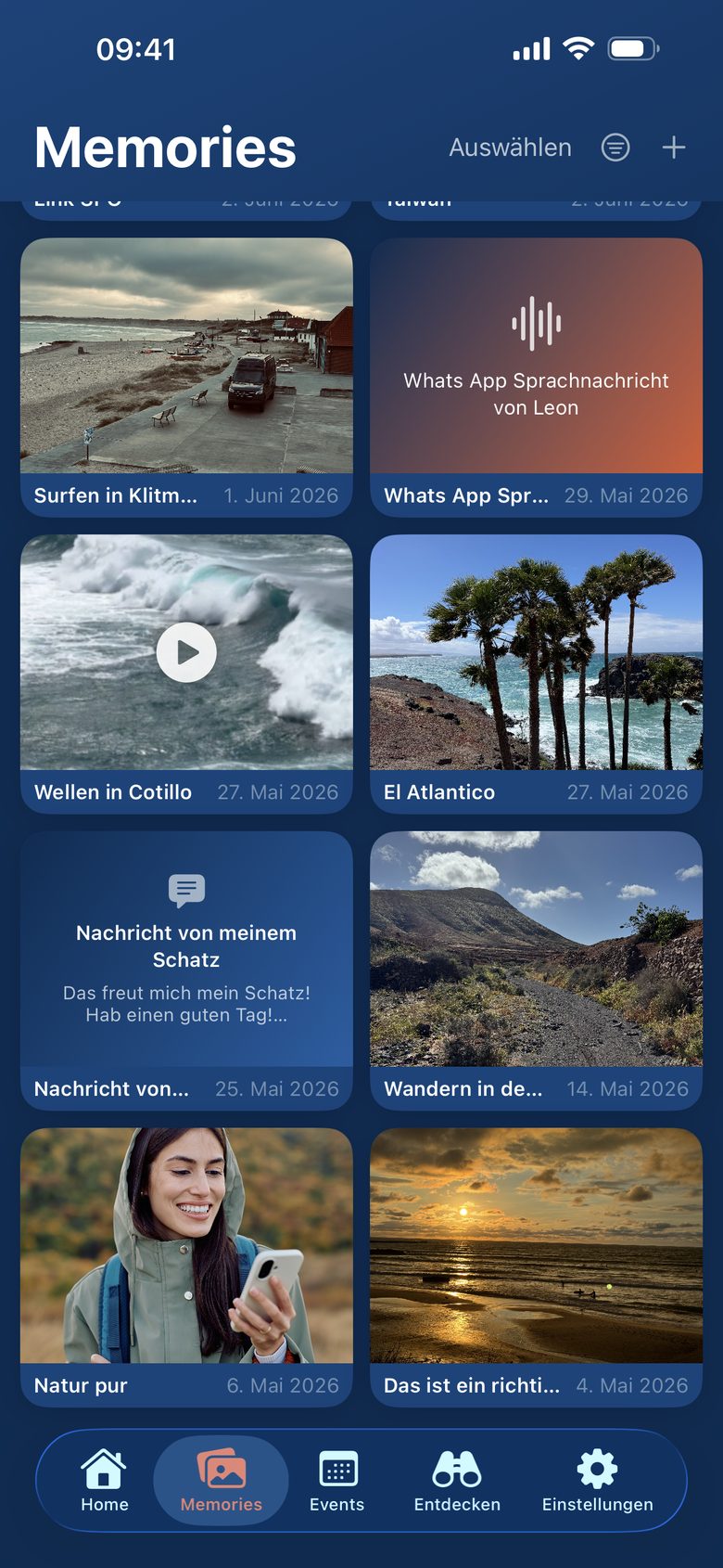 Memories Grid
